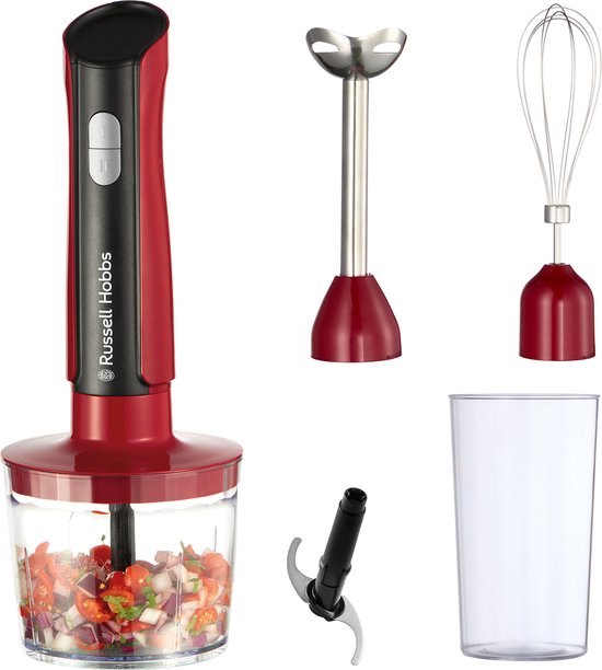 Russell Hobbs Desire Red 3 in 1 Staafmixer - 27140-56 van Russell Hobbs