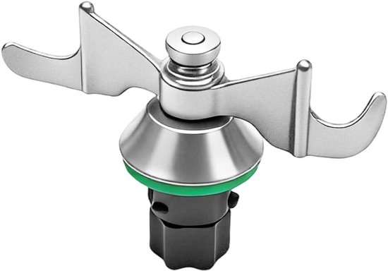 RVS deegmes voor Thermomix, vervangend mengmes voor deeg, geen restanten of vervuiling, ideaal voor TM7 TM6 TM5 keukenmachines