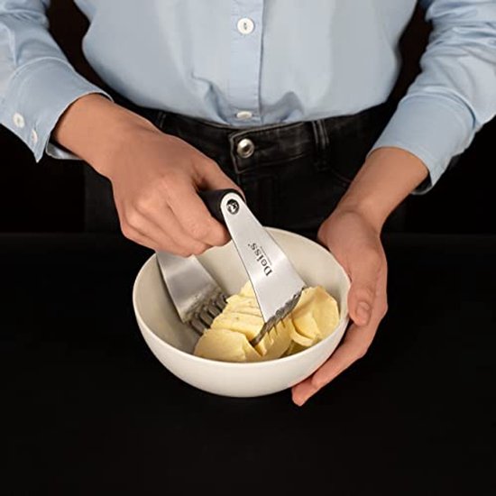 RVS Deegmixeer met Snijder en Antislip Handvat van BergHOFF