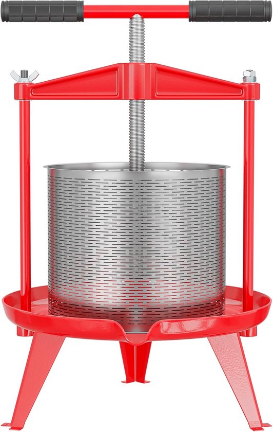RVS Fruitpers 14 Liter - Handige Sapcentrifuge voor Thuisgebruik van Merkloos