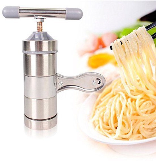 Rvs Handmatige Noodle Maker - 6 Stukken Set