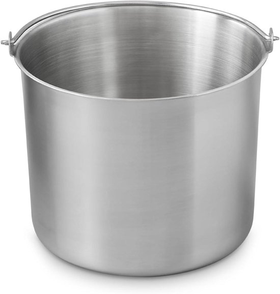 RVS IJsemmer - Extra IJscontainer - IJs Maken - Antiaanbaklaag - 1.5 liter - Zilver
