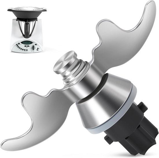 RVS Kneedmes voor Thermomix TM31 - Efficiënt Deeg Maken Zonder Resten van Merkloos