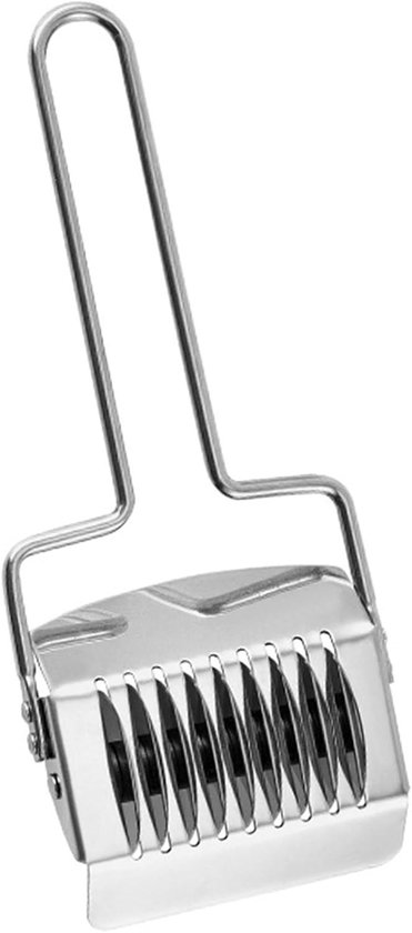 RVS Noodle Cutter voor het Snijden van Noedels, Pasta en Spaghetti - Keukenhulpmiddel voor het Maken van Verse Deegwaren en Perfecte Gerechten