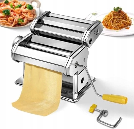 RVS Pastamachine - Handmatig, voor Pasta & Deeg