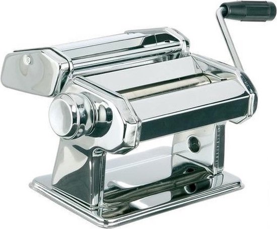 RVS pastamachine met tafelgreep - 20,5 x 19,3 x 15,5 cm - Pastamakers / pastamachines van Westmark