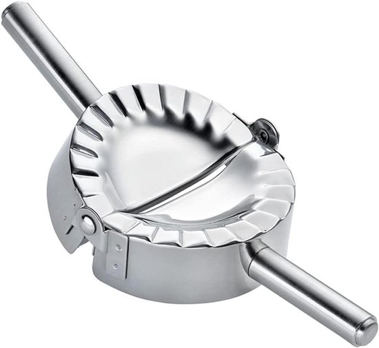 Rvs Ravioli Mould Pierogi Dumpling Maker Wrapper Pastry Deeg Cutter Keuken Accessoires 10 cm - Beste gebruiksvoorwerpen van Merkloos