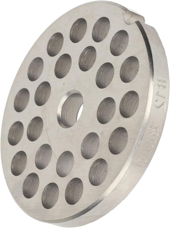 RVS Vleesmaler Mes Schijf - Vervangingsplaat voor Eenvoudig Malen en Snijden van Ingrediënten, Duurzaam en Efficiënt van Merkloos