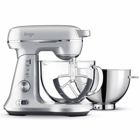 Sage SEM825 the Bakery Boss Black Truffle Keukenmachine - Mat zwart