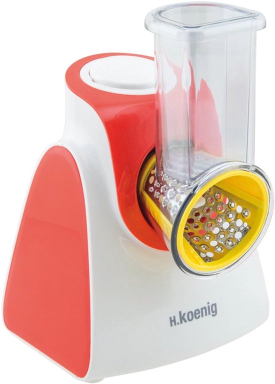Salade Maker - Keukenmachine Raspen - Salades Bereiden - Vijf Accessoires - Rood van Merkloos