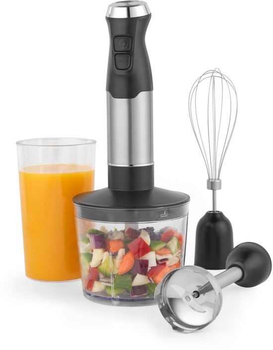 Salter 3-in-1 Blender Set - Kloppen, Blenden, Hakken & Bewaren, 600W van Salter