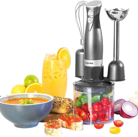 Salter Cosmos 3-in-1 Hand Blender - 500ml - 2 Snelheden - 350W van Salter
