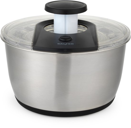 Salter Expert Slacentrifuge - 6 Liter - Dubbel Doelkom Met Vergiet van Merkloos