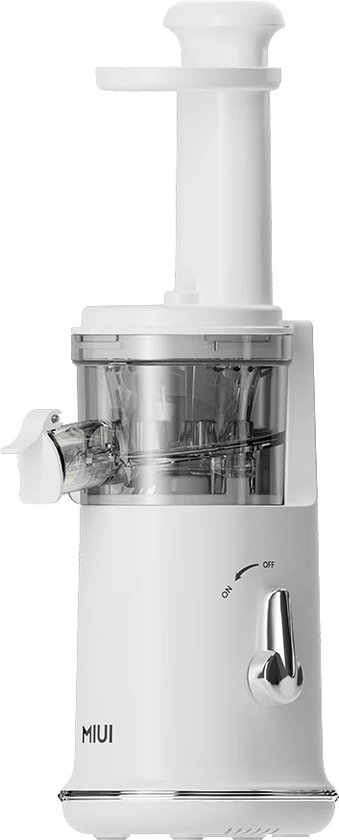 Sapcentrifuge - Elektrisch - Slowjuicer - Blender - Groente en Fruit - 2 in 1 - Sap Juicer - Ijsmaker - WIT