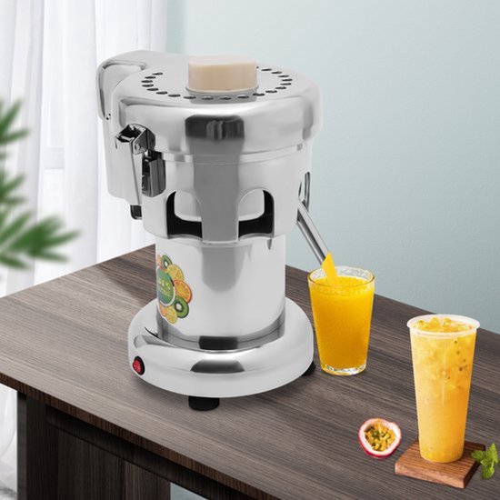 Sapcentrifuge - Elektrische Juicer - 370 W - 2800 RPM - RVS - Voor Gezond Sap