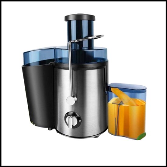 Sapcentrifuge Juicer Machines – Sapcentrifuge – 1000W Maximale Vermogen – 400W Motor – Dubbele Snelheden – Brede Invoertrechter – Titanium Bladen – Roestvrijstalen Microfilter – Veilig & Eenvoudig Schoon te Maken van Duronic