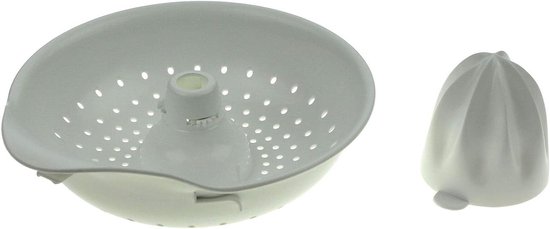 Sapcentrifuge Onderdeel - Keukenmachine Accessoire - Verse Sappen Maken - Complete Set - 0.5 Liter - Wit van Merkloos