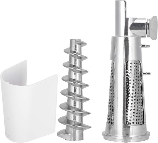 Sapcentrifuge Onderdelen - Keuken Accessoires - Verse Sappen Maken - Duurzaam Aluminium - Set Van 3 - Zilverkleurig van Merkloos