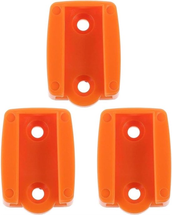 Sapcentrifuge Onderdelen - Reserveonderdelen Juicer - Sap Maken - Duurzaam Kunststof - 3 Stuks - Oranje
