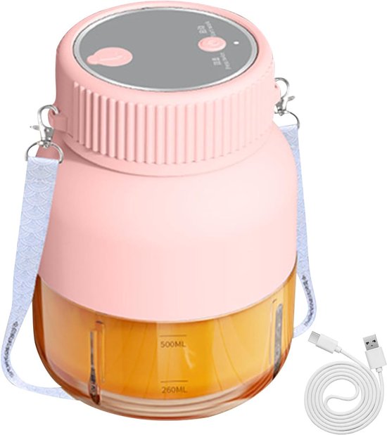 Sapcentrifuge - Sap Maker - Gezondheid Ondersteunen - Oplaadbare Batterij - 12.8 x 12.4 x 12.8 cm - Beige