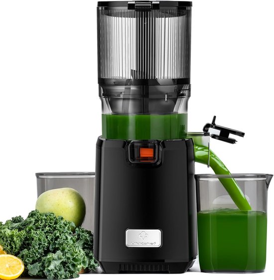 Sapcentrifuge voor groenten en fruit - Koudsapcentrifuge, 1,8L, BPA-vrij, eenvoudig te monteren