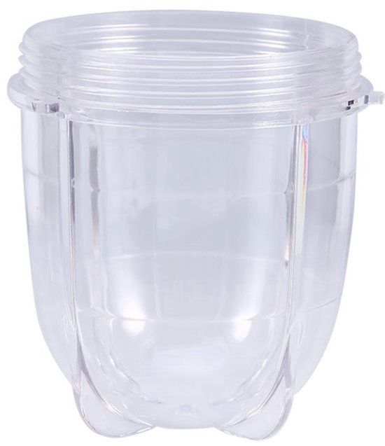 Sapcentrifuge voor sapcentrifuge, glas, hoog of kort, transparante beker, sapcentrifuge, reserveonderdelen, accessoires, kopjes en bekers,, sapcentrifuge, mixer (korte kop)