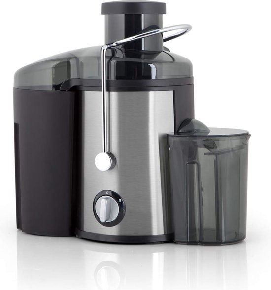 Sapcentrifuges Groenten En Fruit – Slowjuicer Met 2 Snelheden – Sapcentrifuge 600ml - slow juicer – Zilver van Merkloos