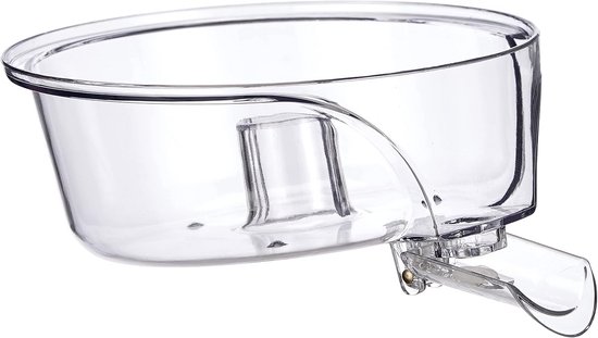 Sapcontainer met persarm - Navulbare bak - Verse sappen maken - Druppelvrije tuit - 16.5 cm - Transparant