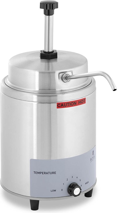 Sausdispenser - met verwarmingsfunctie - 4,5 / 3,3 l - Royal Catering