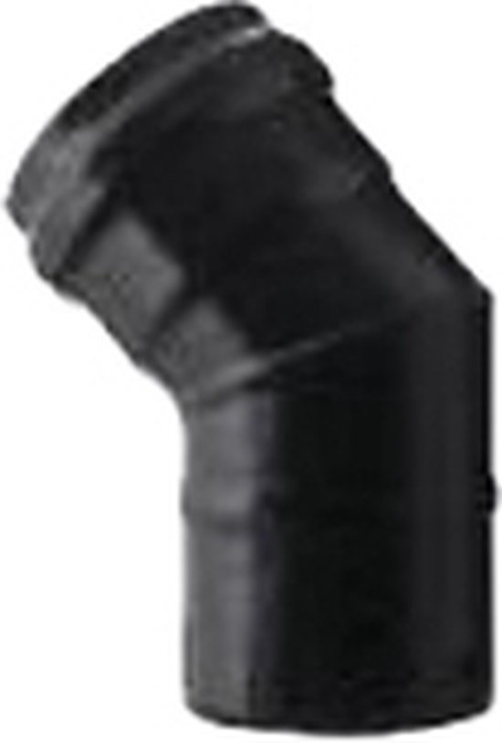 SAVE Fumisteria Plus PN804 Elleboog schoorsteenpijp Zwart van SAVE