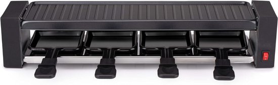 SCH® Gourmetstel - Gourmet - Gourmetplaat - Zwart - ‎50cm x 11cm x 10cm