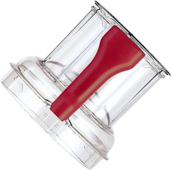 Schaaldeksel Keukenmachine - Reserve Deksel - Voedselbereiding - Magnetron Geschikt - Rond - Rood