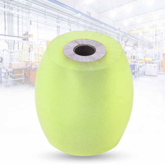 Schilmachine Voedingswiel - Rubber Wiel - Dunschiller Reparatie - Duurzaam Rubber Materiaal - 5.2 cm - Zwart
