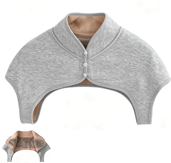 Schouderwarmer, schoudercape, warm, winter, thuis, slapen, zacht