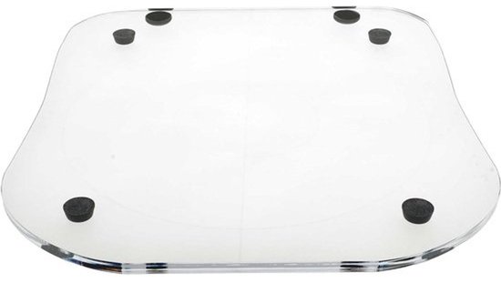 Schuifmat Keukenmachine - Glijplaat Basis - Apparaat Verplaatsen - Beschermt Aanrecht - 34x29 cm - Transparant