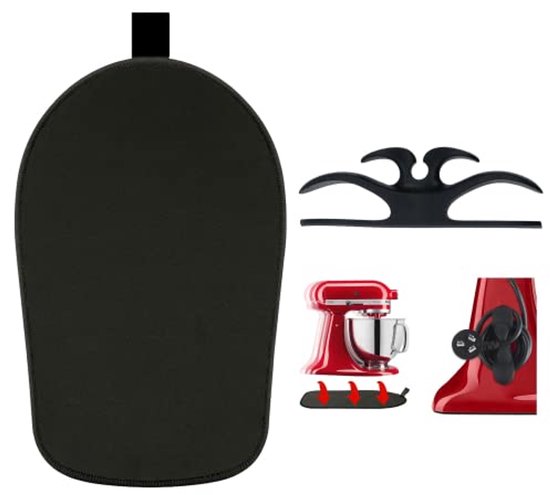 Schuifmat voor Mixer met Koordorganisatoren - Keukenapparaat Slider Mat van Applab.