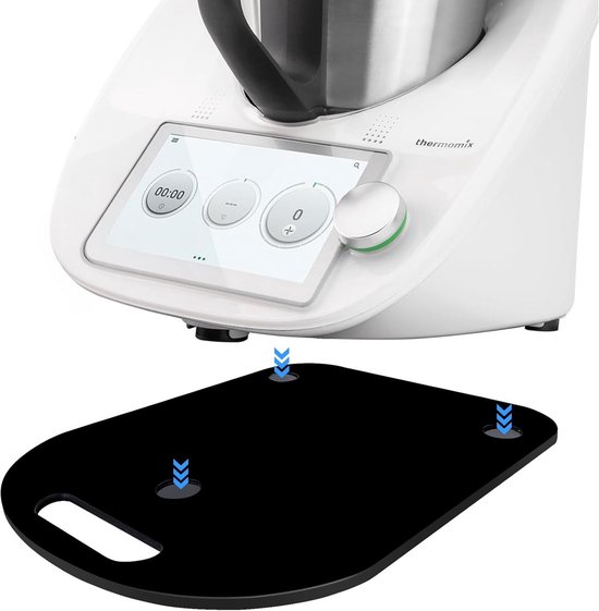 Schuifplank voor Keukenmachine TM6 TM5 Glijbasis Acryl van Merkloos