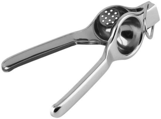 Scoby - Citruspers – Handmatige lemon squeezer – Juicer – Geschikt voor citroen en limoen – Persknijper – Zilver
