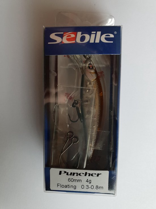 Sebile puncher- plug  60 mm -04 gram van SEB