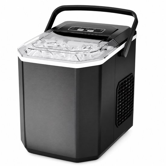 Sello! ijsblokjesmachine - ijsmaker - supersnel - draaggreep - verschillende ijsformaten - energiezuinig - zelfreinigend