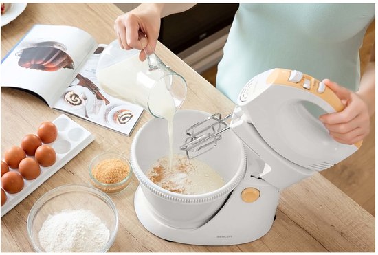 Sencor SHM 5330 EUE3 mixer Handmixer 500 W Wit, Geel van Sencor