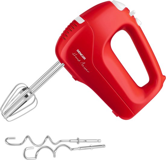 Sencor SHM 5404RD mixer Handmixer 200 W Rood van Sencor