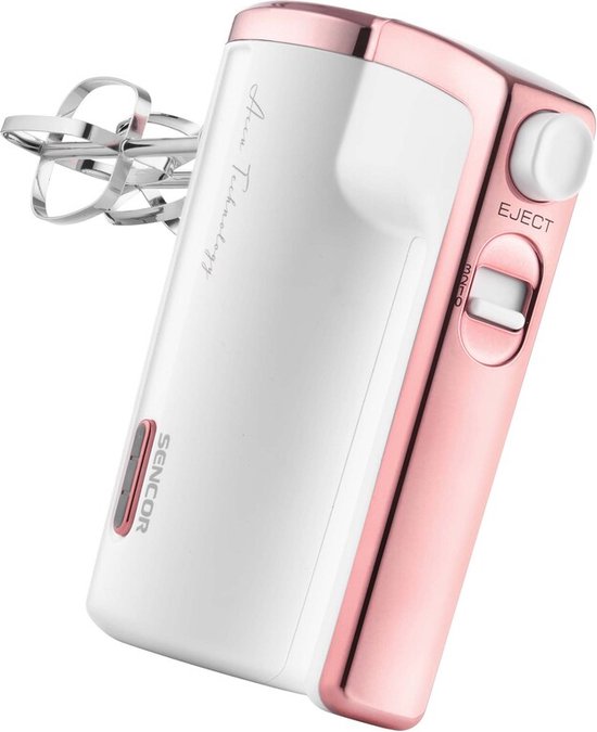 Sencor SHM 9000WH Handmixer 50 W Roze, Wit van Sencor