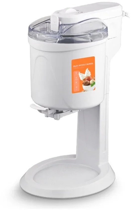 Sensova Elektrische IJsmachine - Automatische Fruitijs & Slush Maker - 1L Capaciteit - 220V - Voor Fruitijs, Softijs & Smoothies - Kindvriendelijk & BPA-vrij van Merkloos