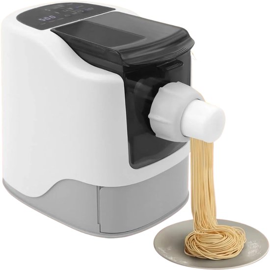 Sensova - Pastamachine 260W Elektrisch - Pastamaker - Pasta Maker met 13 Pastamallen en Dumplingvorm - 500g Capaciteit - Volledig Koperen Motor - Automatisch Kneden en Extruderen - Veiligheidsdeksel - EU-Stekker voor Thuisgebruik van Merkloos
