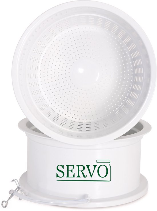 Servo Sapextractor - Kunstof - sappan - voor elke 29L ketel - wecken - Servo Kitchenware - Stoomextractor - Made in EU van Servo Kitchenware