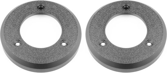 Set met afdekkingen voor 4 messen, compatibel met Mammotion Luba 1/2-5000/3000/1000 voor schijven, Flensafdekking vermindert de ophoping van gras en verbetert (Flensafdekking)