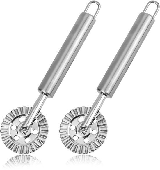 Set ravioli cutter wielen voor roestvrije staal