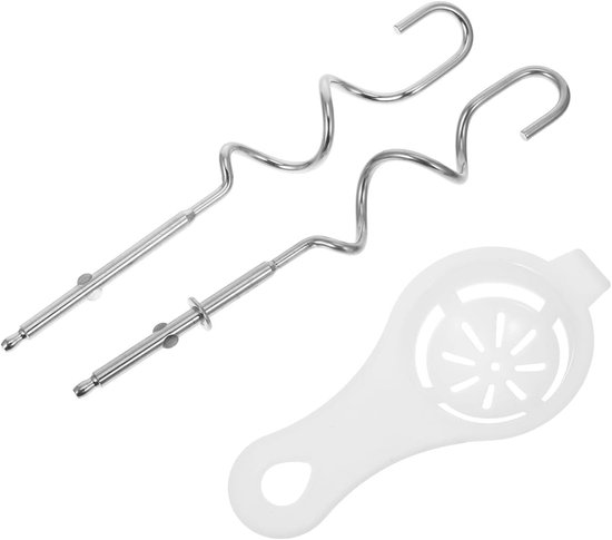 Set van 1 Mixer Accessoires met Deeg Kneedhaak, Vervangende Onderdelen voor Keukenmixers, RVS Handgereedschap van Merkloos