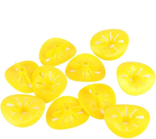 Set van 10 Herbruikbare Wespentrappers - Veilige Vallen voor Wespen en Hornets, Ideaal voor Binnen en Buiten, Beekeeping Accessoires van Merkloos